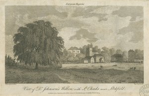 Lichfield - Salice del Dr. Johnson da Samuel Rawle