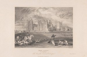 Castello di Raby, Contea di Durham da Samuel Rawle