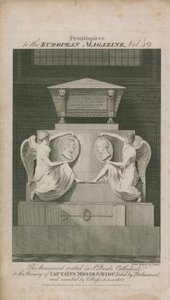 Il monumento eretto nella Cattedrale di San Paolo da Samuel Rawle