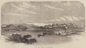 Forte e città di Alessandria da Samuel Read