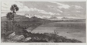 Veduta generale di Bombay, da Malabar Hill da Samuel Read