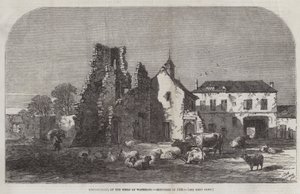 Hougoumont, sul campo di Waterloo da Samuel Read