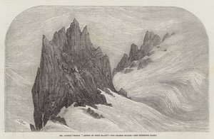 La salita al Monte Bianco del signor Albert Smith, i Grands Mulets da Samuel Read
