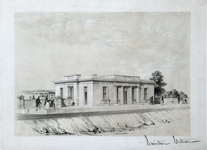 Stazione di Swinton, c.1840 da Samuel Russell