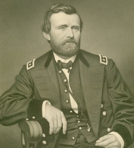 Il generale Ulysses S. Grant (ritagliato) da Samuel Sartain