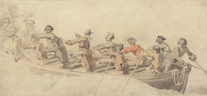 Barca di una nave da Samuel Scott