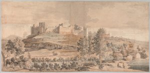 Castello di Ludlow da Samuel Scott
