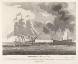 Brillante vittoria navale da Samuel Seymour