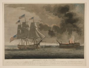 Brillante Vittoria Navale, Constitution e Guerrière da Samuel Seymour