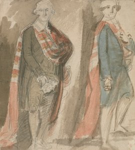 Pari nei loro abiti da Samuel Shelley