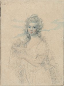Ritratto di una giovane donna come Psiche da Samuel Shelley