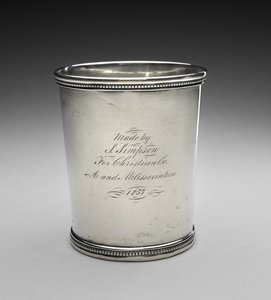 Bicchiere, c. 1857 da Samuel Simpson