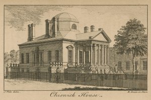 Veduta Generale di Chiswick House da Samuel Wale