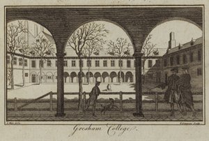 Gresham College a Londra da Samuel Wale