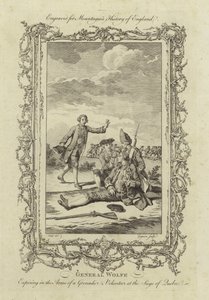 La morte del generale James Wolfe da Samuel Wale