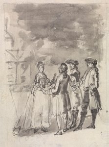 Gli Spettatori del Teatro da Samuel Wale