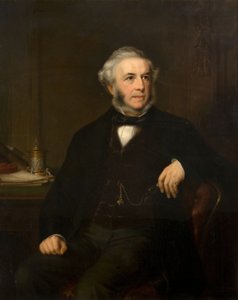 Ritratto di George Richards Elkington da Samuel West