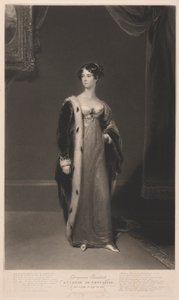 Georgiana Elizabeth Duchessa di Newcastle da Samuel William Reynolds