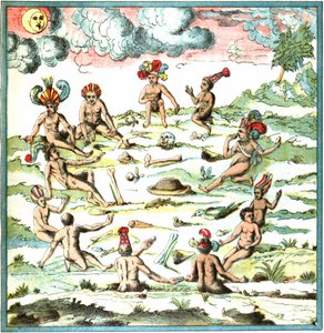 Champlain Indie Occidentali piatto LIX - Narrativa degli indiani