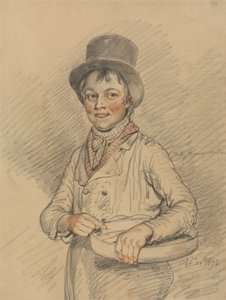 Un Ragazzo con un Cesto da Samuel de Wilde