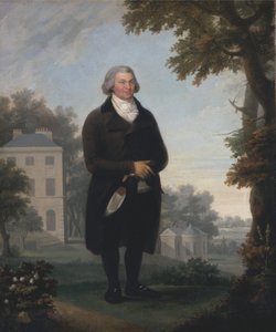 Gentiluomo nei Giardini della sua Casa da Samuel de Wilde