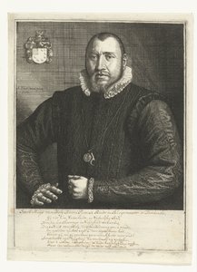 Ritratto di Jacob Muys van Holy da Samuel van Hoogstraten