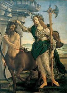 Pallade (Athena o Minerva) e il Centauro