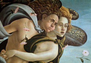 La nascita di Venere (dettaglio) da Sandro Botticelli