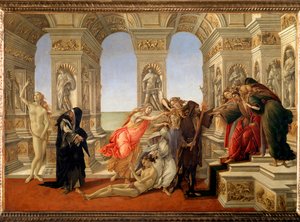 La calunnia di Apelle da Sandro Botticelli