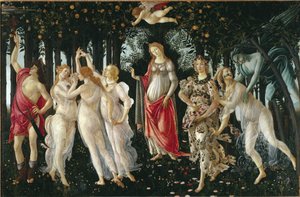La primavera (dettaglio) da Sandro Botticelli