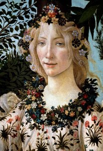 La primavera (dettaglio) da Sandro Botticelli