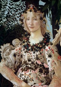 La primavera (dettaglio) da Sandro Botticelli
