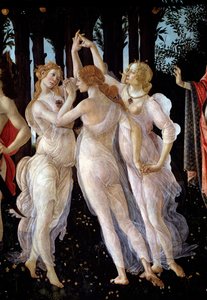 La primavera (dettaglio delle Tre Grazie) da Sandro Botticelli