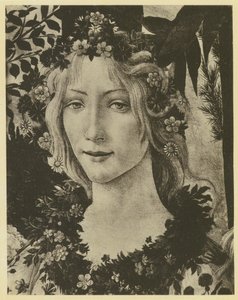 Botticelli: Primavera (dettaglio) da Sandro (after) Botticelli