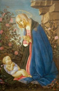 Adorazione del Bambino (Madonna Wemyss) da Sandro Botticelli