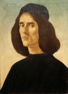 Ritratto di Michael Marullus Tarchaniota da Sandro Botticelli