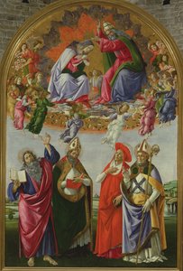 Incoronazione della Vergine (Pala di San Marco), 1490-92