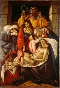 Il compianto su Cristo morto da Sandro Botticelli