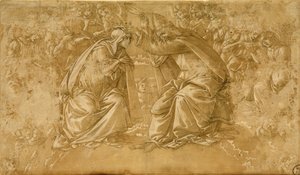 Incoronazione della Vergine da Sandro Botticelli