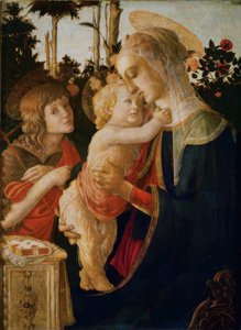 Madonna con Bambino e San Giovannino da Sandro Botticelli