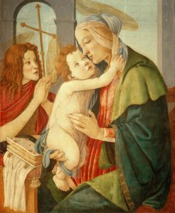 Madonna con Bambino e San Giovannino da Sandro Botticelli