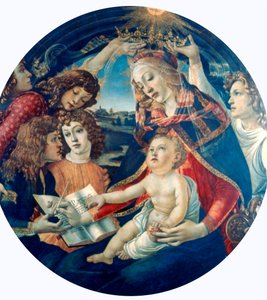 Madonna del Magnificat, 1482 da Sandro Botticelli