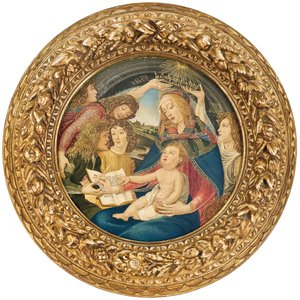 Madonna del Magnificat, cerchia di Ricciardo Meacci da Sandro Botticelli