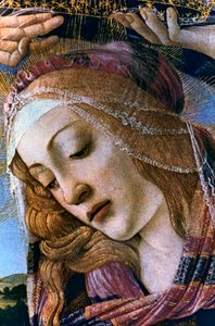 Madonna del Magnificat (dettaglio), 1482 da Sandro Botticelli