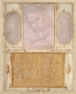 Foglio dalla collezione di Niccolò Gaddi (cosiddetto «foglio Vasari») da Sandro Botticelli
