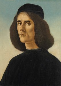 Ritratto di Michele Tarchaniota Marullo da Sandro Botticelli