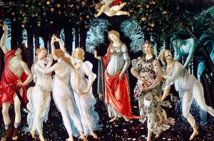 Primavera, c1478 da Sandro Botticelli