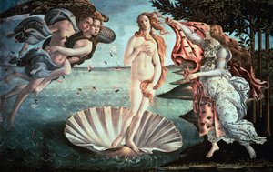 La nascita di Venere da Sandro Botticelli
