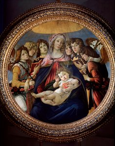 Vergine con Bambino e Sei Angeli detta Madonna della Melagrana o Melograno