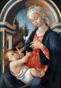 Vergine e Bambino da Sandro Botticelli